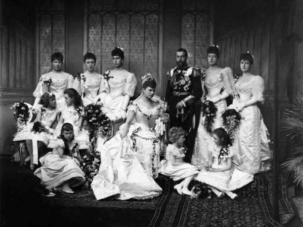 Свадбена прослава будућег краља Георга В и Марије Теке 1893. године