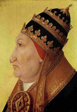 Слика портрета Родрига Боргија (1431.-1503.) Папе Александра ВИ