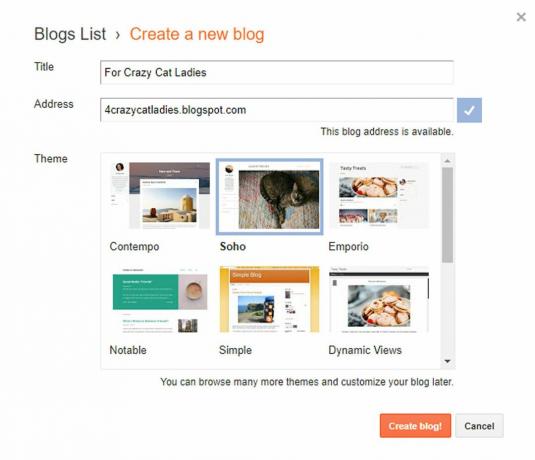 Нови интерфејс блога на Блоггер-у