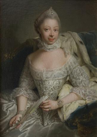 Портрет принцезе Шарлоте Мекленбург-Стрелитз (1744-1818)
