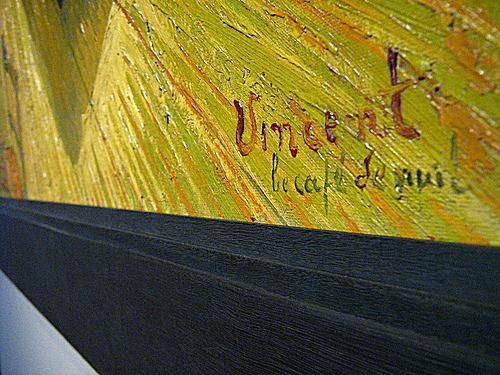 Винцент ван Гогх Потпис у Тхе Нигхт Цафе