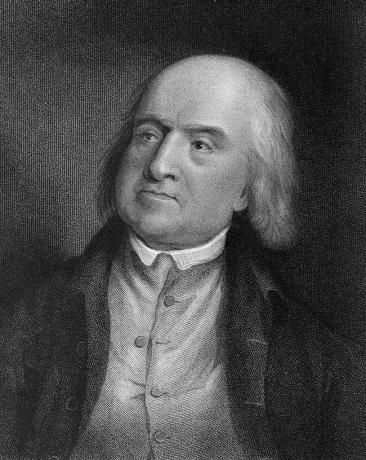 Џереми Бентам (1748-1832), енглески правник и филозоф. Један од главних тумача утилитаризма.
